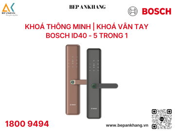 Khóa điện tử Bosch ID40 - Black/Grey